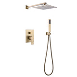 Pressure-Balanced Shower Kit with 10” Rain Head