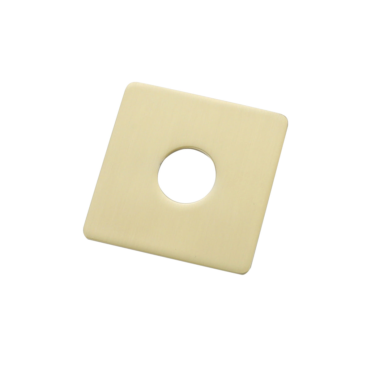 Shower Arm Flange Replacement, Square Decorative Plate 1-Piece Stainless Steel Cover
