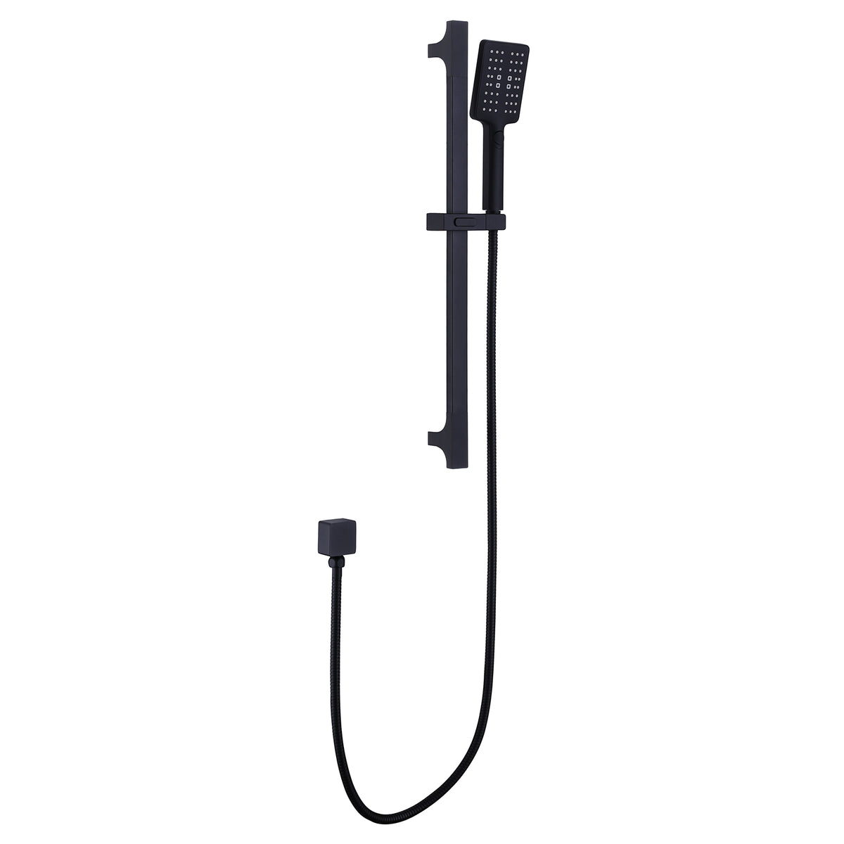 Versatile 3-Mode Handheld Shower Kit with Slide Bar and 59-Inch Hose