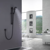 3-Function Handheld Shower Head with Slide Bar and 59-inch Hose RB0890