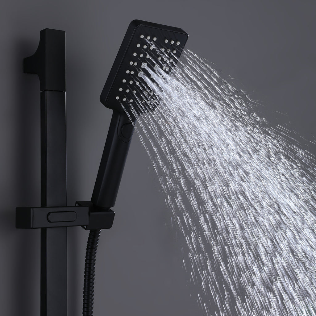 3-Function Handheld Shower With Slide Bar And 59-Inch Hose RB0890