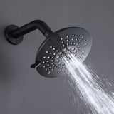 5-Setting High-Pressure Shower Head with Single Lever
