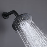 5-Setting High-Pressure Shower Head with Single Lever