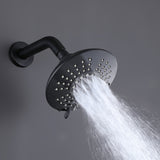 Wall Mount Pressure-Balanced Rainfall Shower System with Tub Spout RB0905