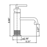 Single Lever Utility Faucet for Laundry or Wash Basins