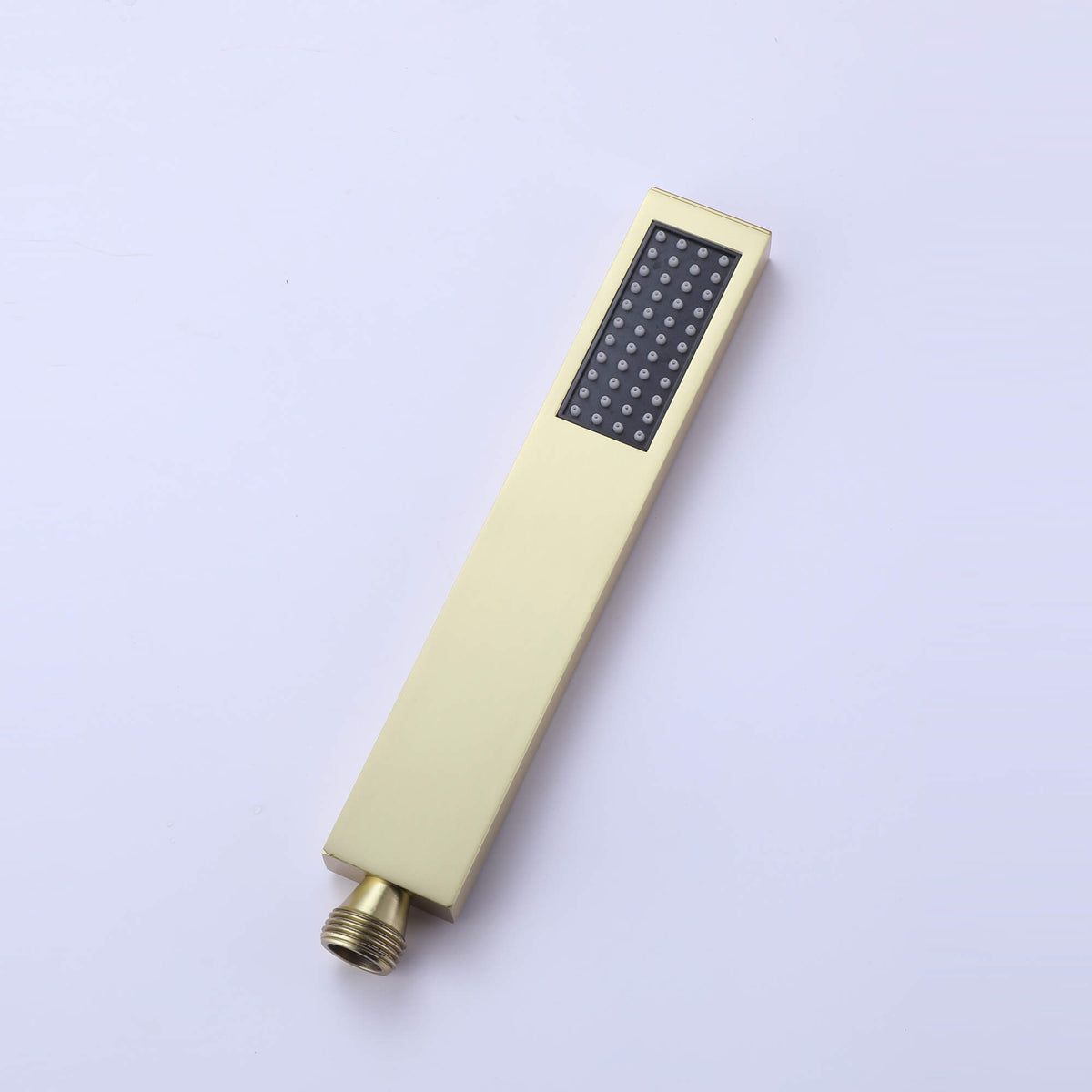 Brushed Gold Wall-Mounted Waterfall Bathtub Faucet with Hand Shower
