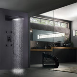 Wall Mount 3-Function Shower System with 4 Body Jets RB0944