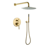 wall mount shower faucet set