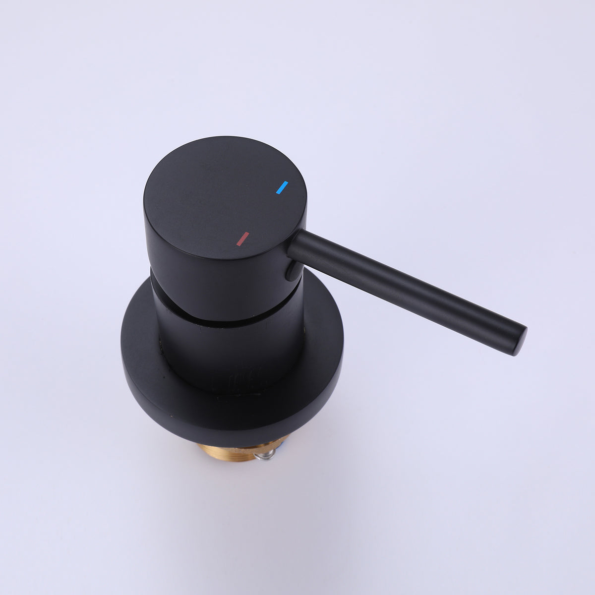 Ceiling-Mounted Basin Faucet with Long Vertical Spout
