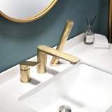 Single Handle Deck Mount Tub Faucet with Handshower RB1028