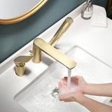 Single Handle Deck Mount Tub Faucet with Handshower RB1028