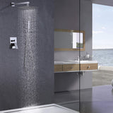 Wall Mount Bathroom Chrome Rain Shower Head System RB1029