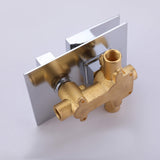 Wall Mount Bathroom Chrome Rain Shower Head System RB1029