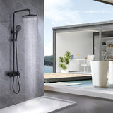 Exposed 3-Function Shower System with Handheld