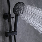 Exposed 3-Function Shower System with Handheld