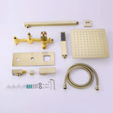 modern shower system accessories list