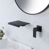 Wall-Mounted Wide Mouth Waterfall Faucet