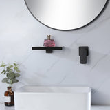 Wall-Mounted Wide Mouth Waterfall Faucet