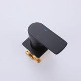 Wall-Mounted Wide Mouth Waterfall Faucet