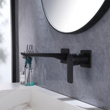 Wall Mount Single Handle Bathroom Sink Faucet Lavatory Vessel Faucet RB1094