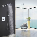 Wall Mounted 3-Function Thermostatic Shower System with Rough-In Valve RB1105