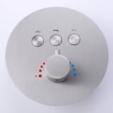Shower System with 12-Inch Rain Shower Head wand 4pcs Body Jets RB1115