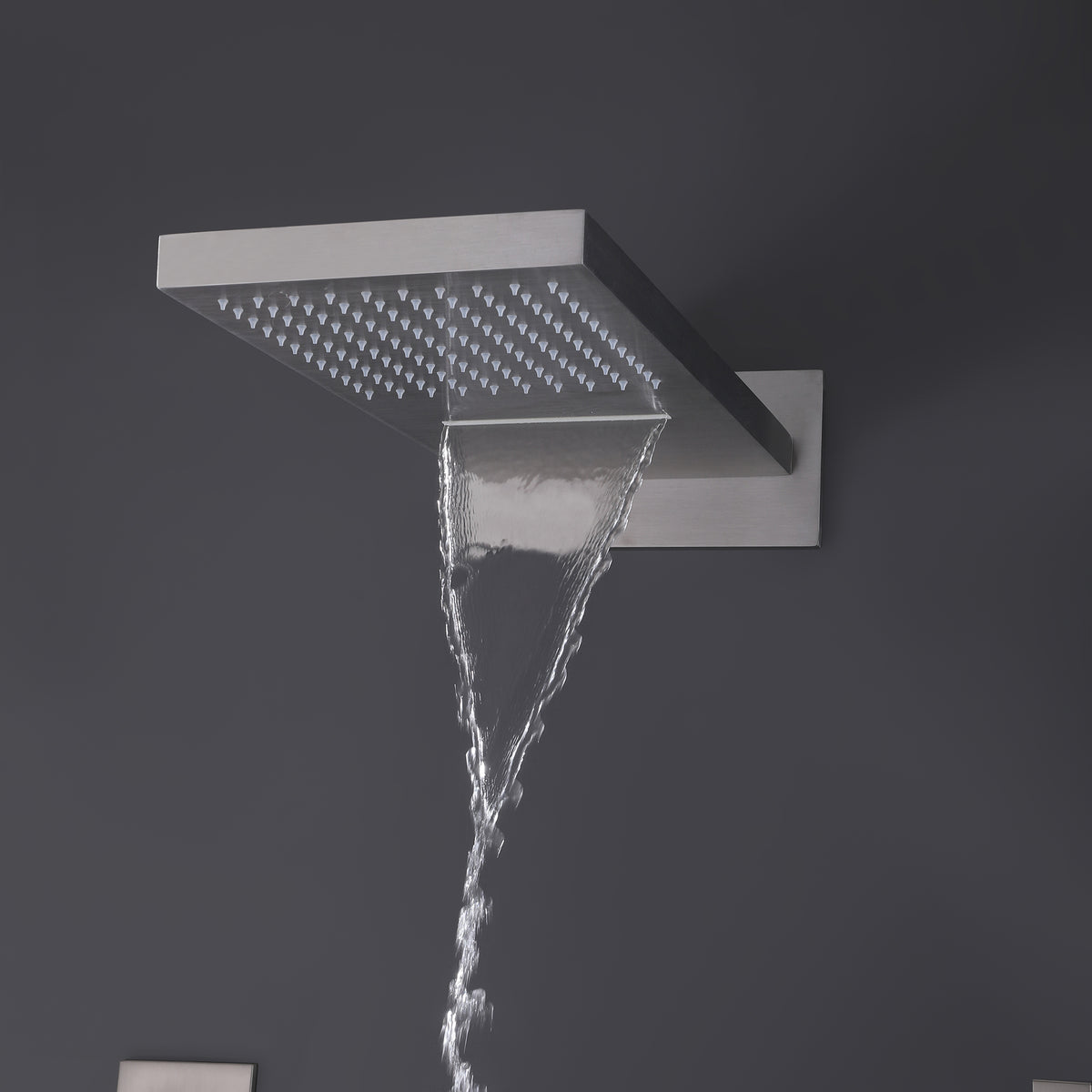 Thermostatic Rain Shower System with 3 Body Jets & Handheld