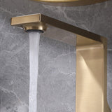 single hole bathroom faucet spout