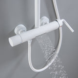 Wall Mount Shower Faucet Set with 5-Function Handheld Shower and Tub Spout RB1168