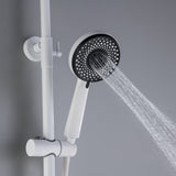 Wall Mount Shower Faucet Set with 5-Function Handheld Shower and Tub Spout RB1168