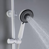 Wall Mount Shower Faucet Set with 5-Function Handheld Shower and Tub Spout RB1168