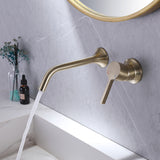 Sink faucet with rough-in valve.