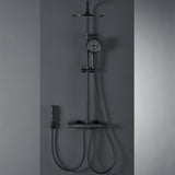 Wall Mount 4-Function Shower System with Adjustable Slide Bar and Spray Gun RB1187