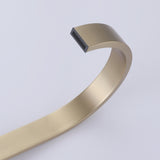 Contemporary Widespread Faucet with High Arch Spout