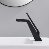 Modern Single-Hole Bathroom Basin Mixer Tap for Elegant Sinks
