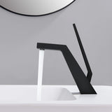 Modern Single-Hole Bathroom Basin Mixer Tap for Elegant Sinks