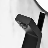 Modern Single-Hole Bathroom Basin Mixer Tap for Elegant Sinks