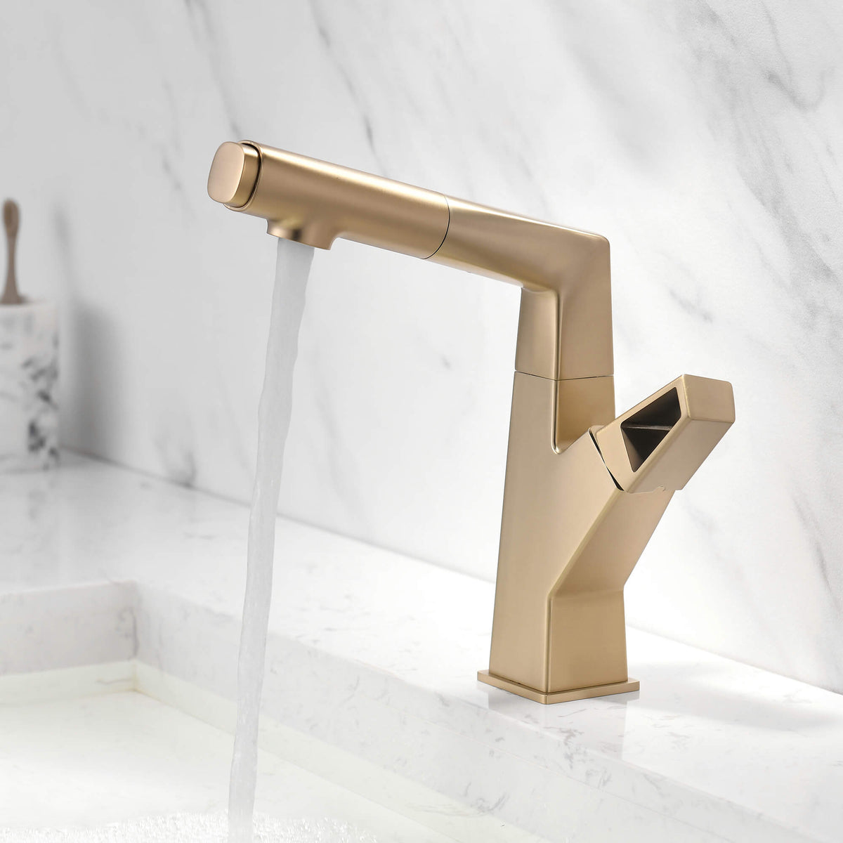 Multi-Functional Mixer with Pull-Out Rinse Head
