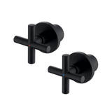 Cross/Knob Shower Faucet Handles Replacement Kit with Cartridges