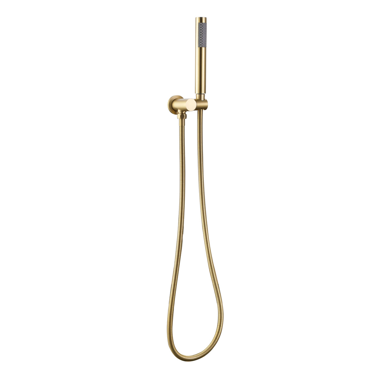 High-Pressure Handheld Shower Head With Stainless Steel Hose