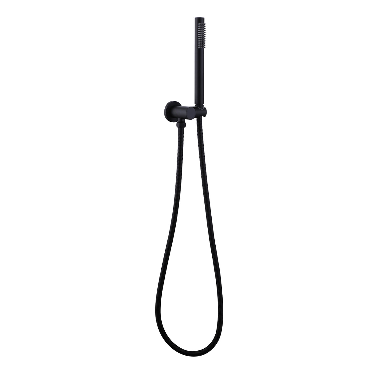 High-Pressure Handheld Shower Head With Stainless Steel Hose